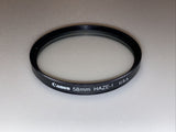 Canon Filter UV Haze 58mm Made in USA