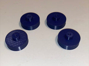 3D Printed Navy Blue Generic Replacement Receiver Turntable Feet/ Pads PLA+