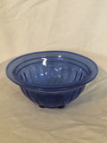 7.25” Blue Glass Bowl