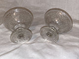 3” Tall By Cracky Clear Sherbet Champagne Toast Glasses