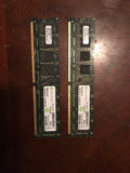 1GB Ram Memory RM6464AA667.8FD 512MB X 2 DDR2 PC2-5300 NON ECC DIMM Set of Two