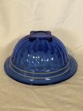 7.25” Blue Glass Bowl