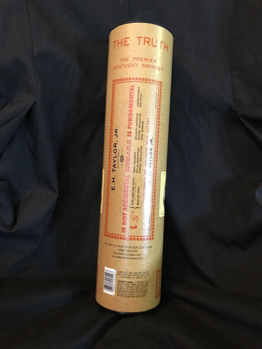 Colonel eh taylor small batch bourbon whiskey tube