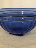 7.25” Blue Glass Bowl