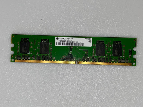 Infineon HYS64T32000HU-5-A DDR2 SDRAM 256MB PC2-3200U-333-11-C1 Computer Memory Ram