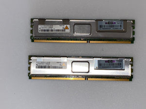 Qimonda 4 GB (2 x 2 GB) PC2-5300F Fully Buffered EEC DDR2-667 Server Memory Ram HP 398707-051