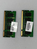 Samsung 1 GB (2 x 512 MB) PC2-5300 DDR2 RAM M470T6554EZ3-CE6 M470T6554EZ3