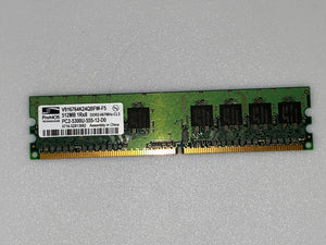 ProMOS V916764K24QBFW-F5 V916764K24QBFW PC2-5300U DDR2 667MHz CL5 Computer PC Memory Ram