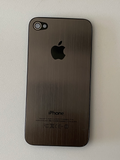 Dark Grey Metallic iPhone 4 A1332 Replacement Back Cover